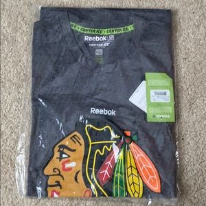 Reebok Blackhawks athletic shirt